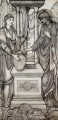 Chrsit y el pozo prerrafaelita Sir Edward Burne Jones